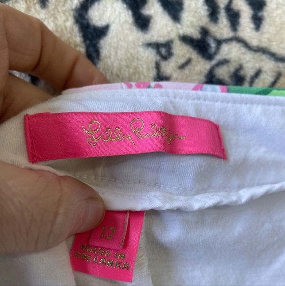Lilly Pulitzer Size 12 Colette Knit Skort Multi Via Amore Spritzer Floral  Birds - Picture 2 of 12
